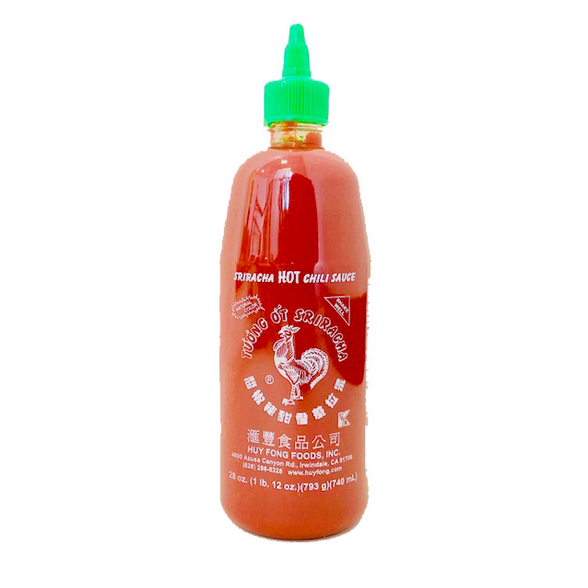 Sriracha chillisauce usa huyfong    740ml
