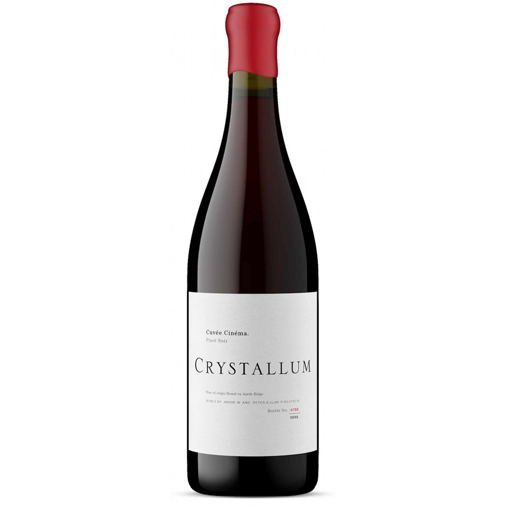 Crystallum cuvee cinema pinot noir   14%   75cl