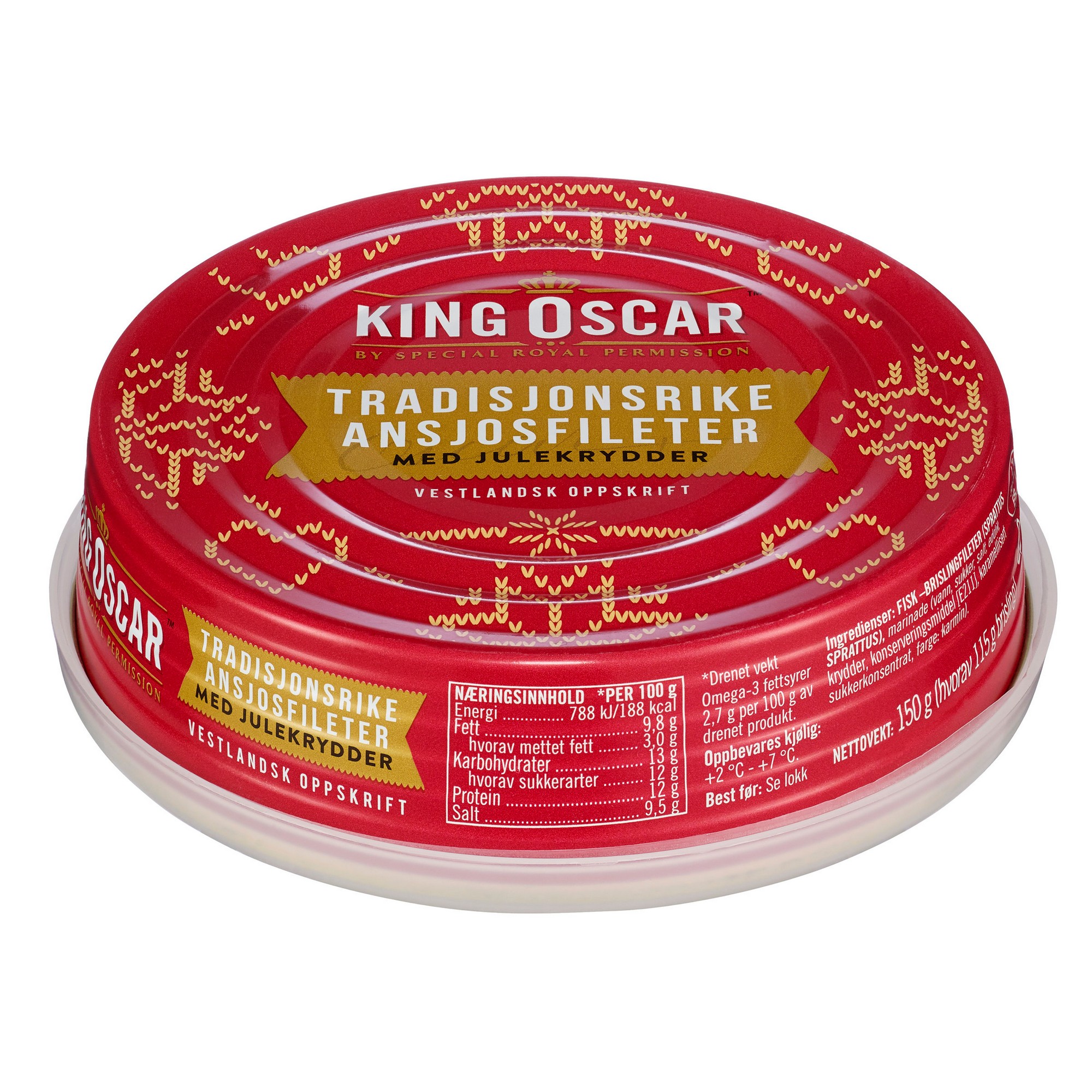 King oscar juleansjos   150g