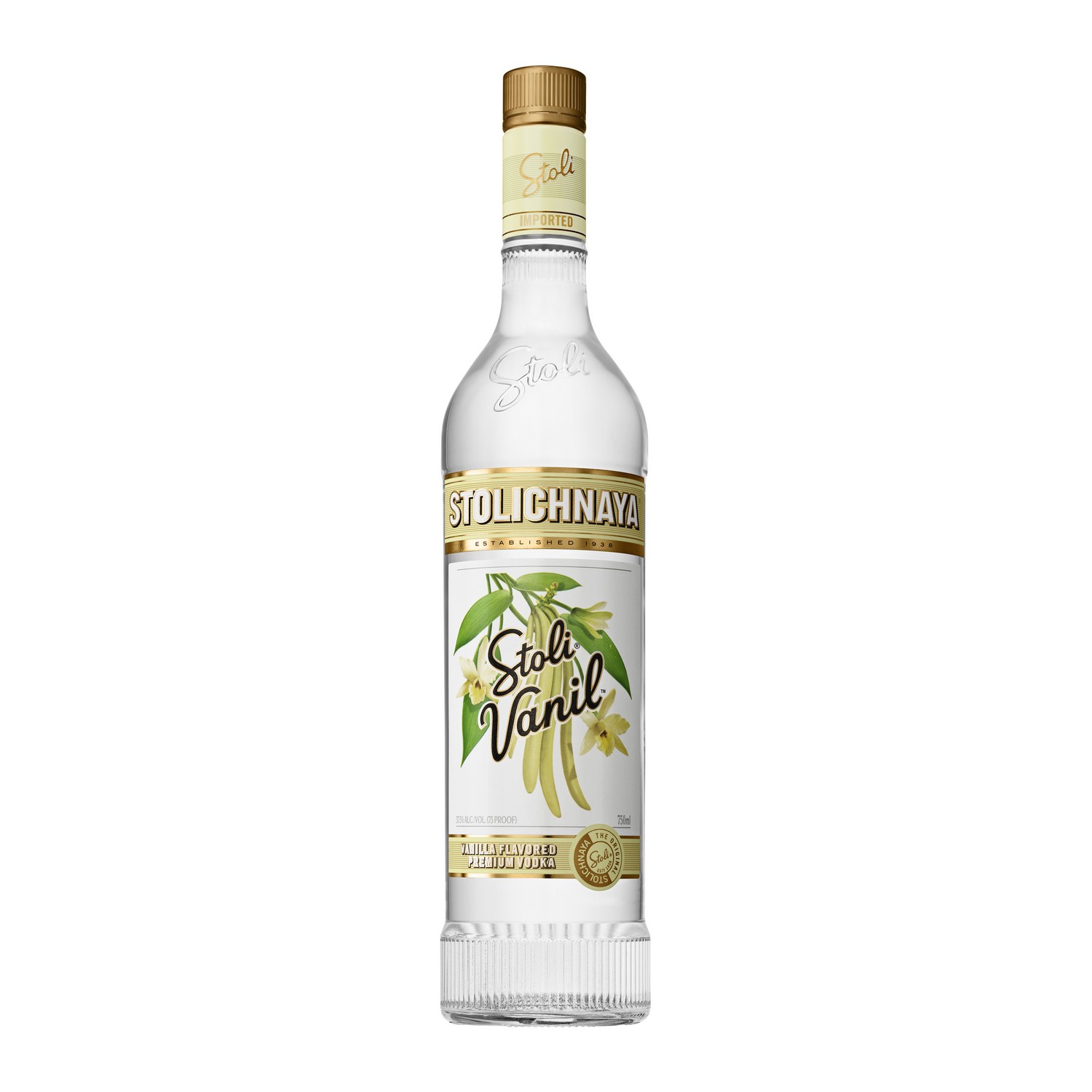 Stolichnaya vanilla  37,5%  70cl
