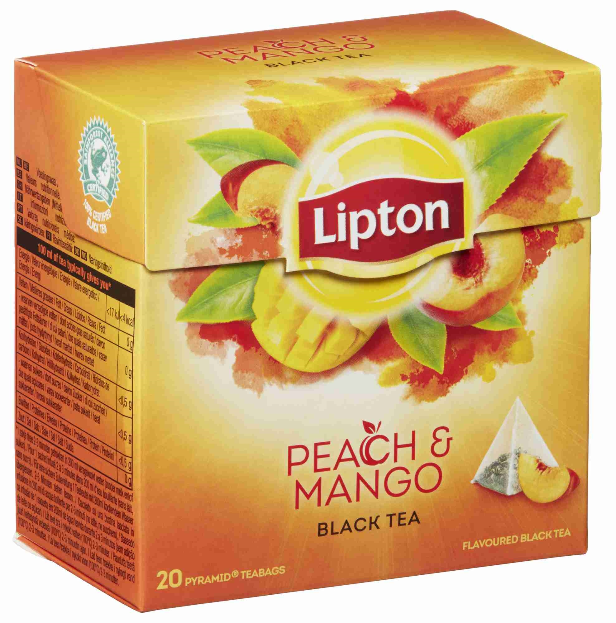 Lipton peach mango      20bg