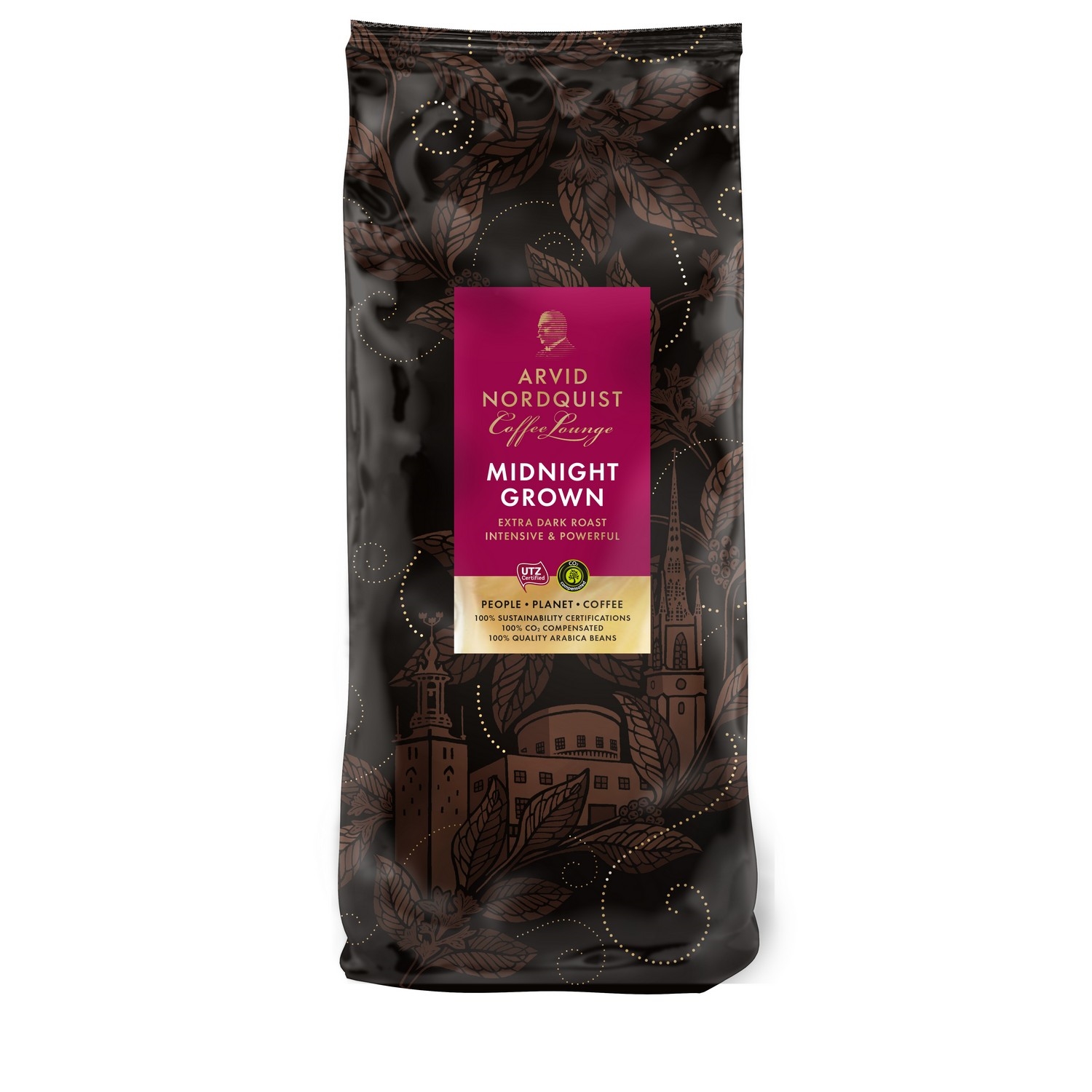 Kaffe midnight grown filtermalt   1kg