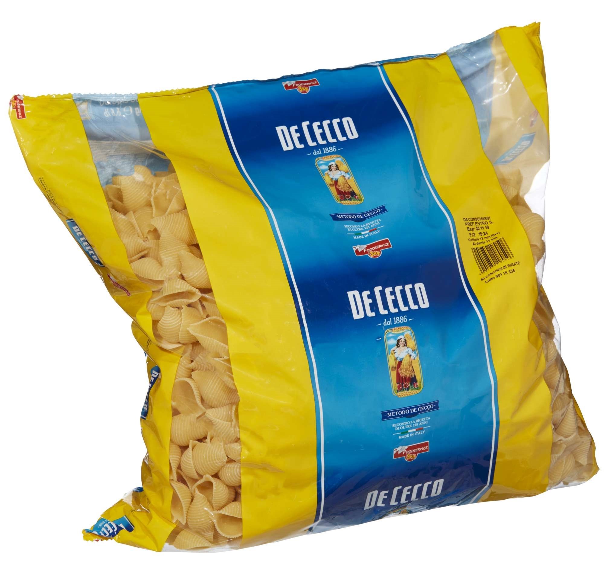 De cecco conchiglie(skj)3kg