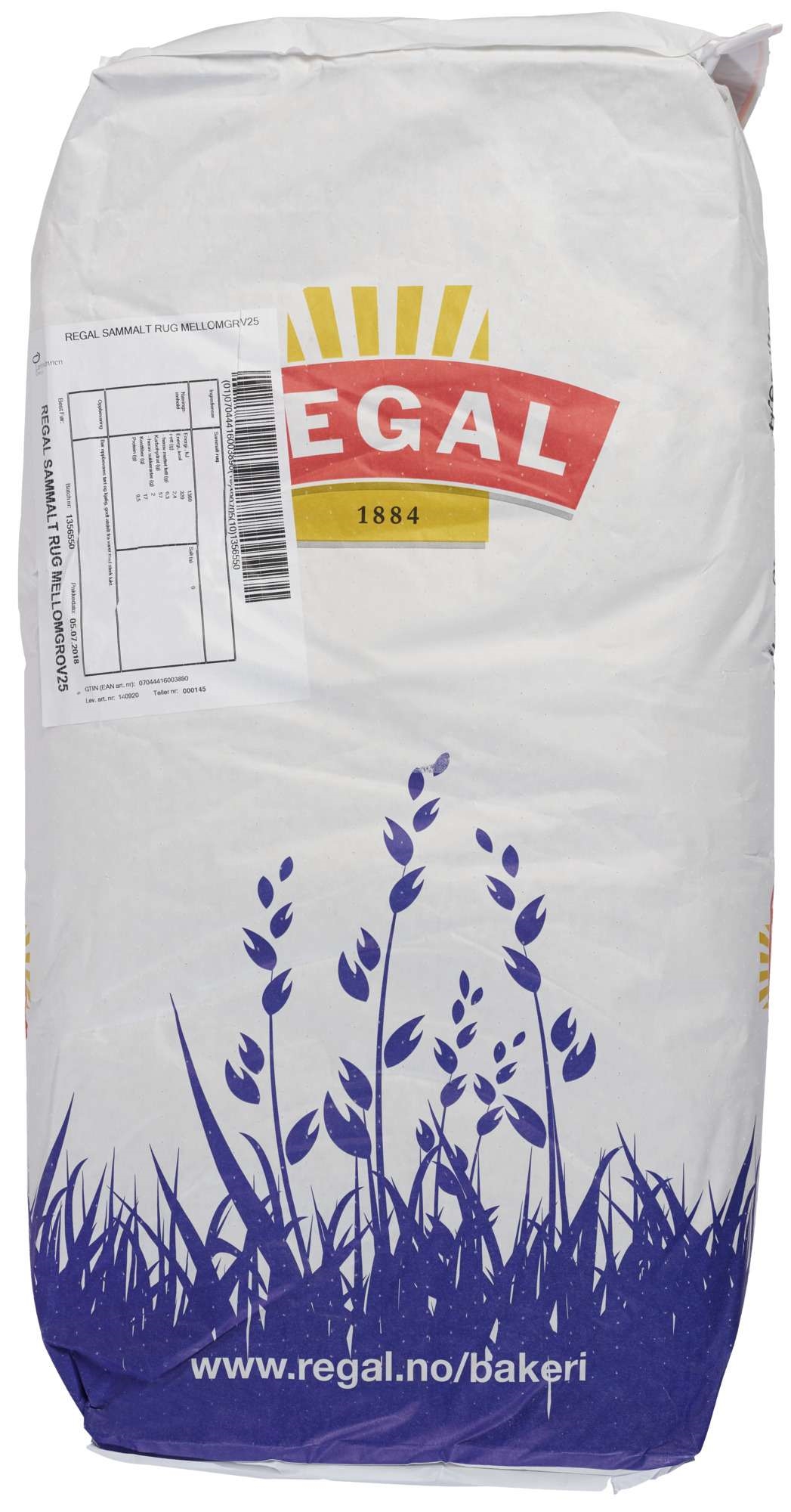 Sammalt rug mellomgrovt   25kg