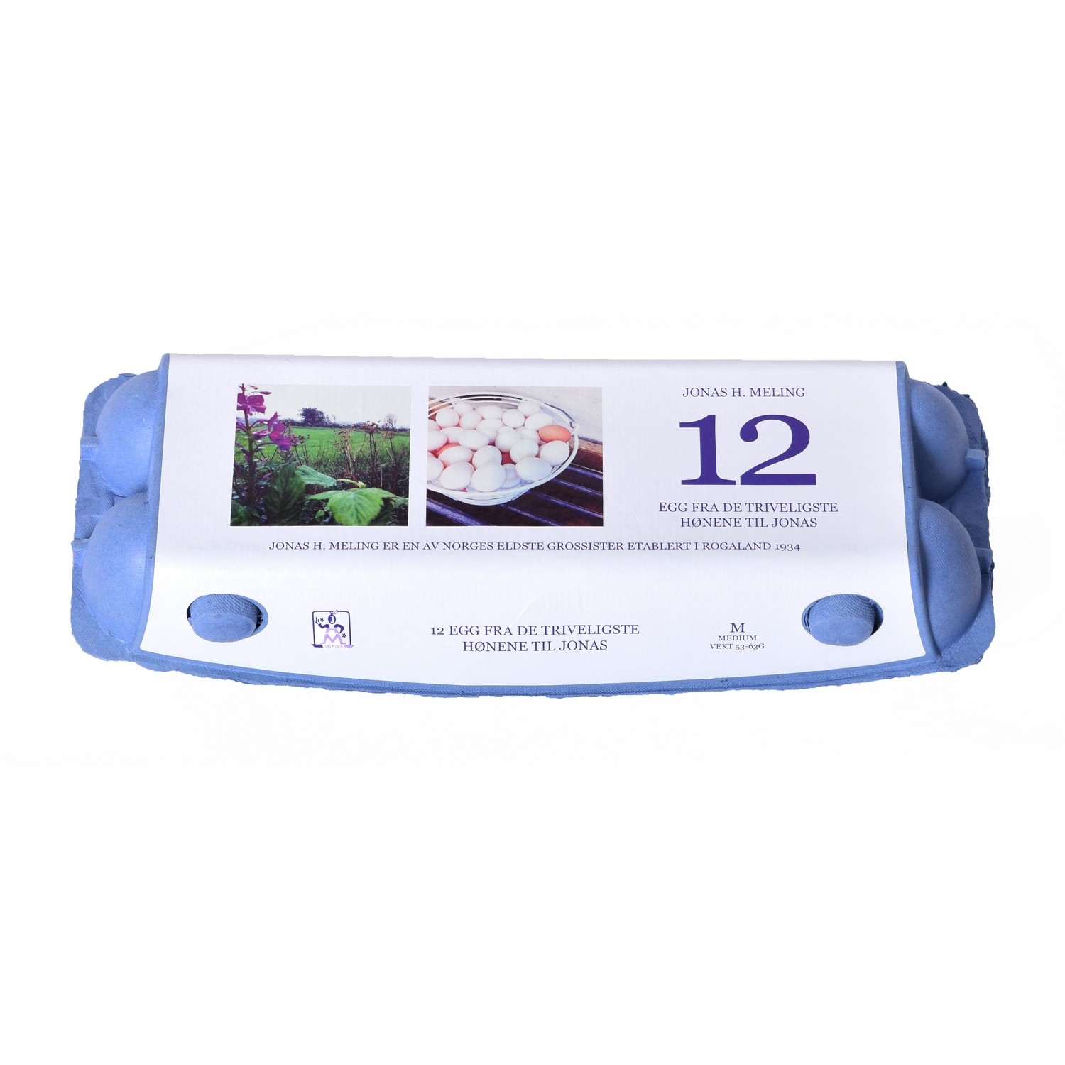 Egg m12  12stk           696g
