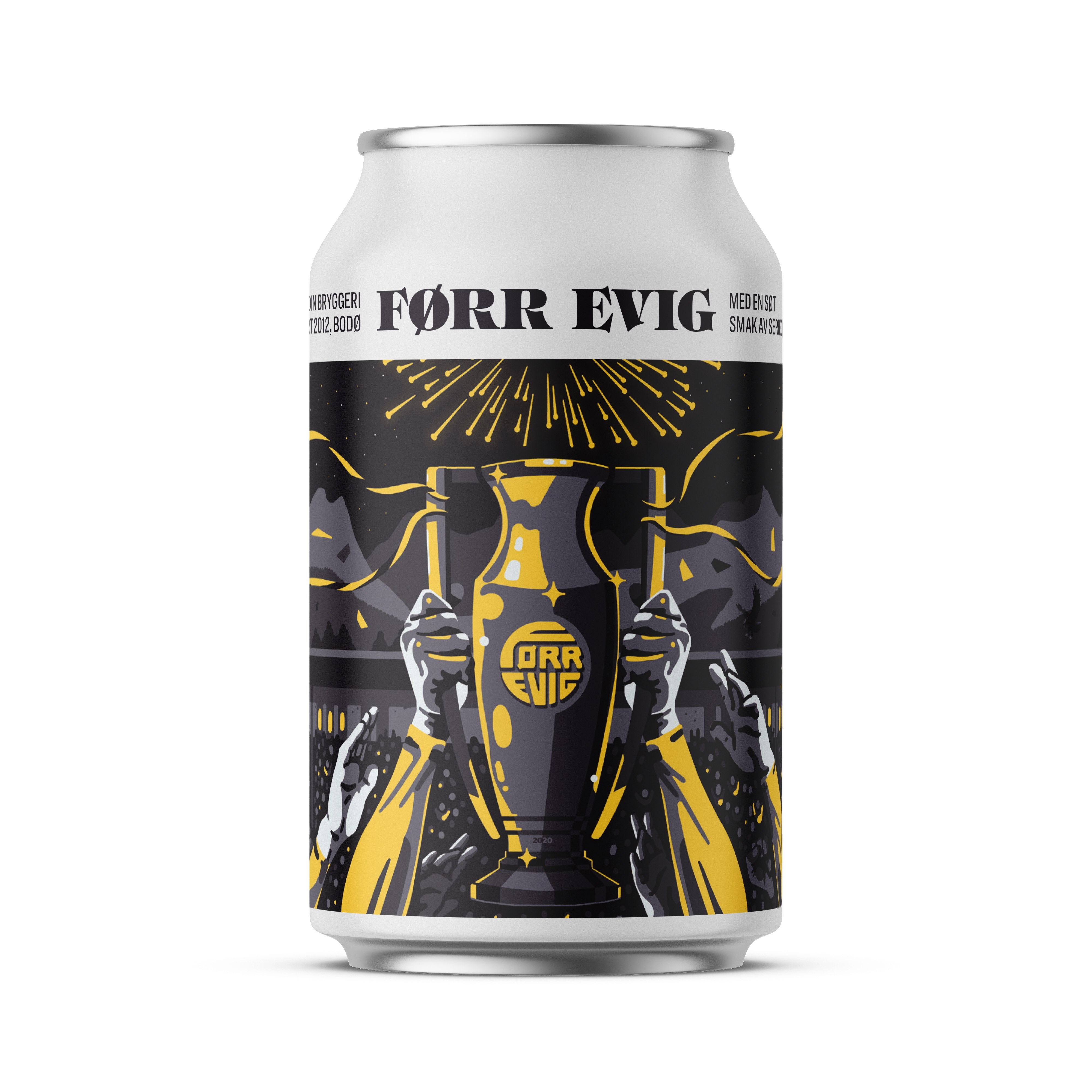 Bådin førr evig gullpils bx   4,7%   24x33cl
