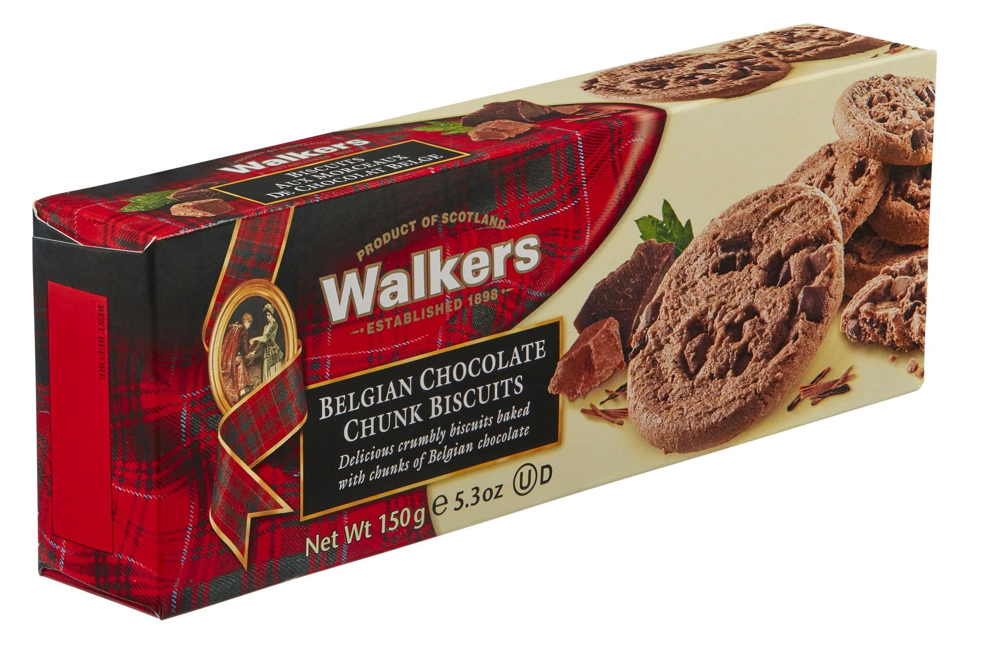 Sjokoladekjeks belgisk    150g