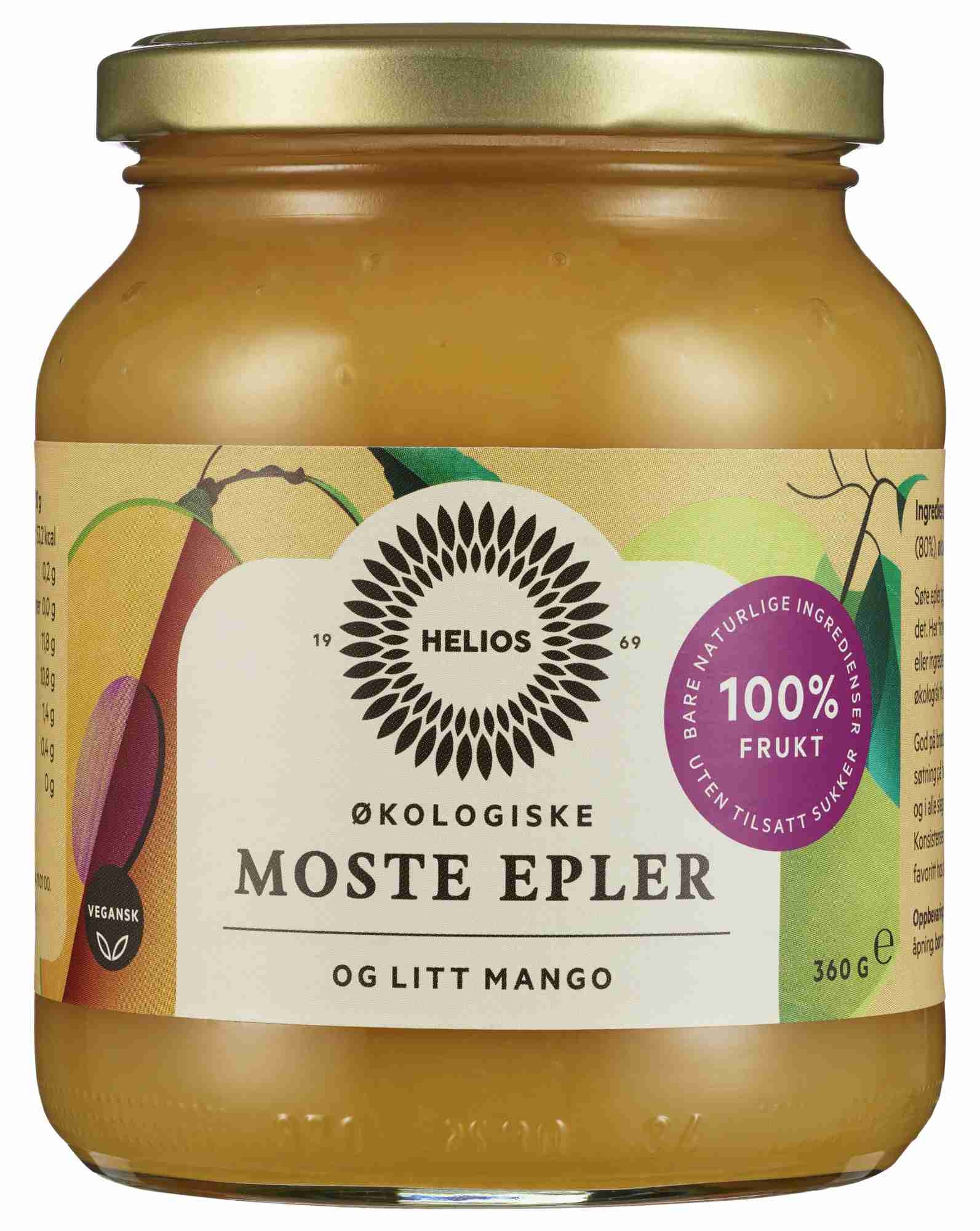 Eplemos med mango økol.   360g