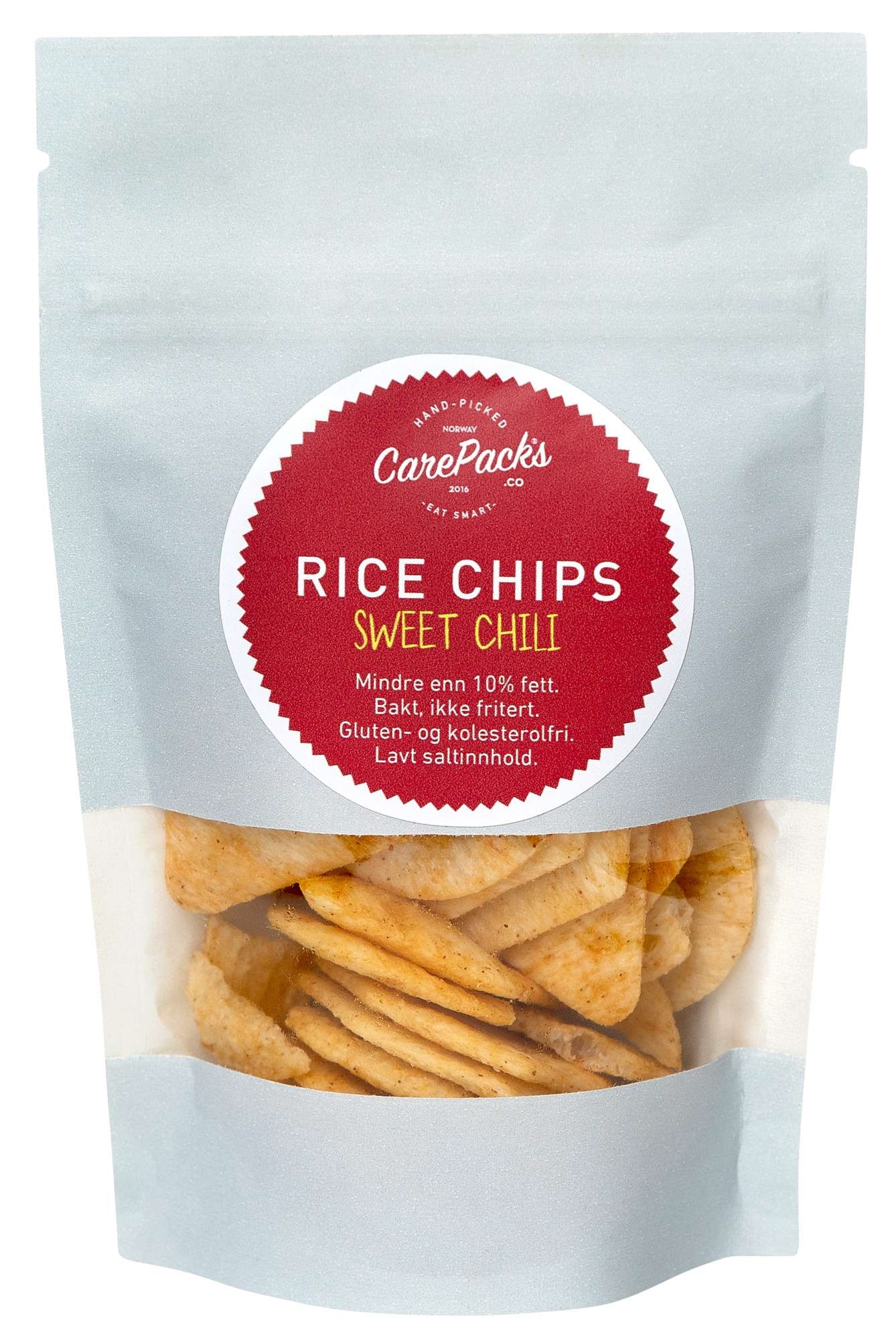 Rice chips sweet chili, glutenfri  20g
