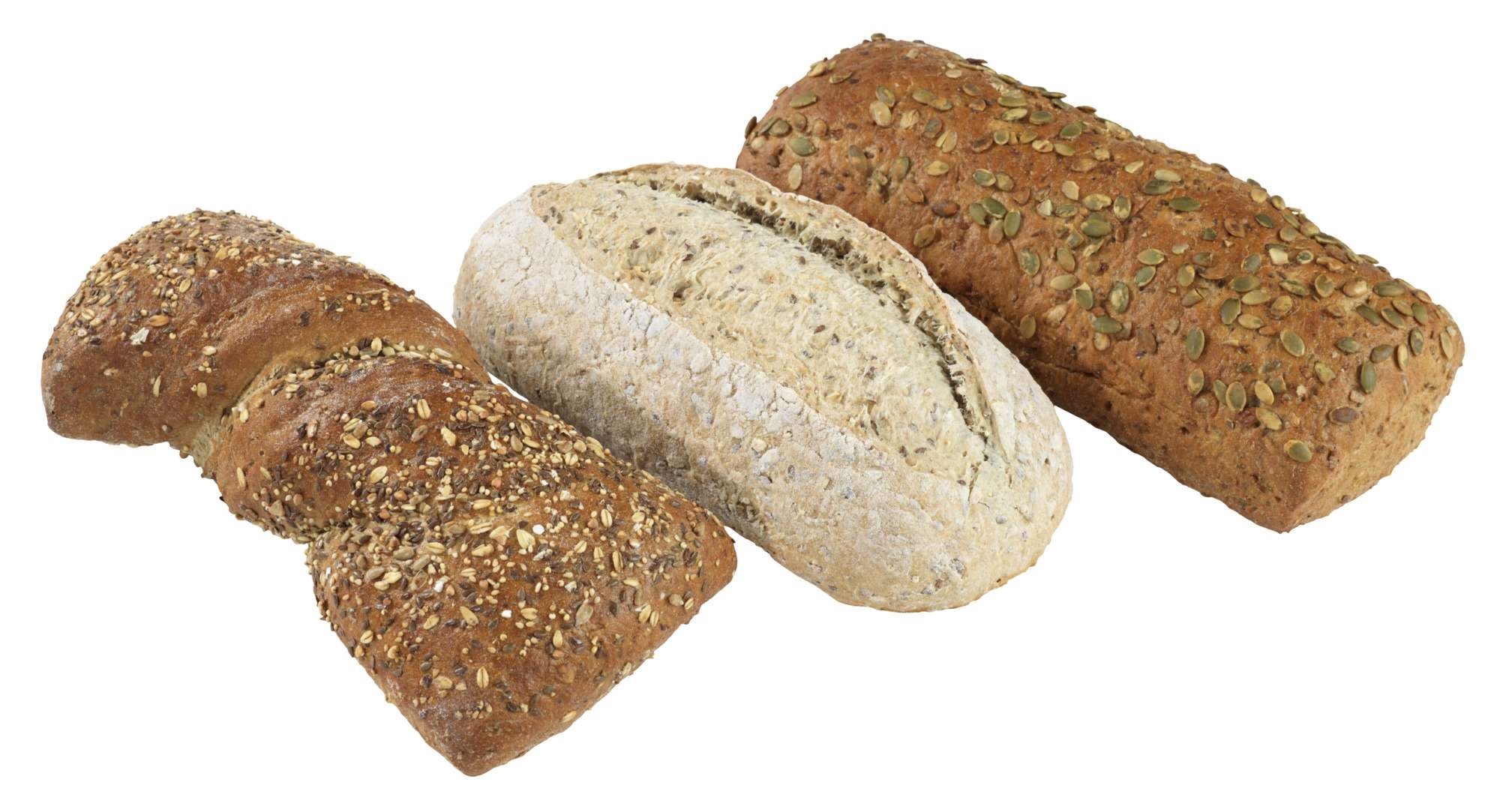 Miksboks fribakte rustikke brød 650g/650g/730gx9stk