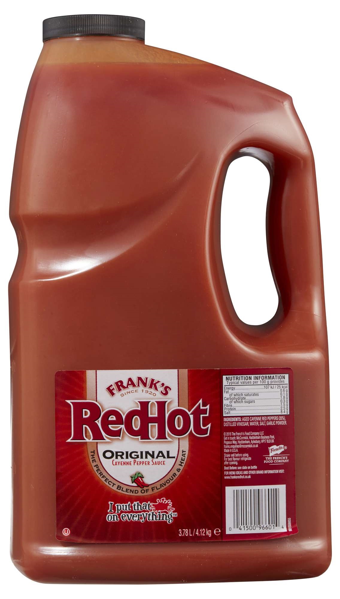 Redhot original  3,78l