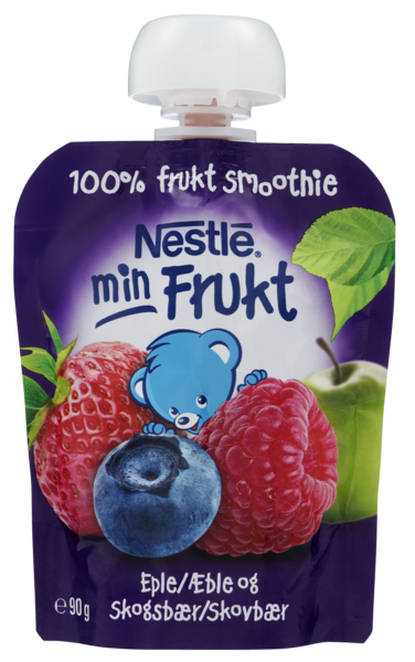 Min frukt eple skogsbær smoothie   90g