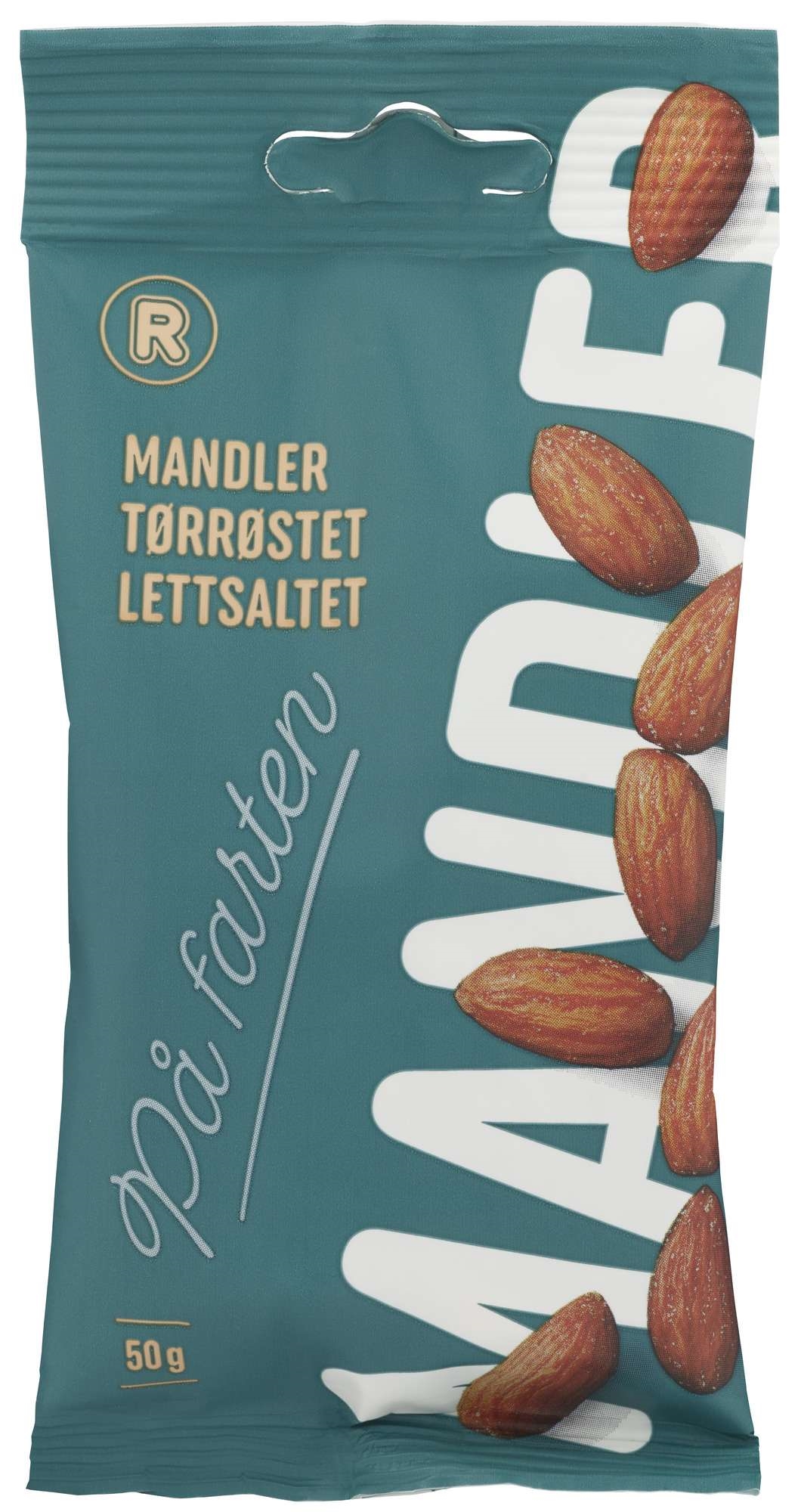 Mandler saltet og ristet   50g