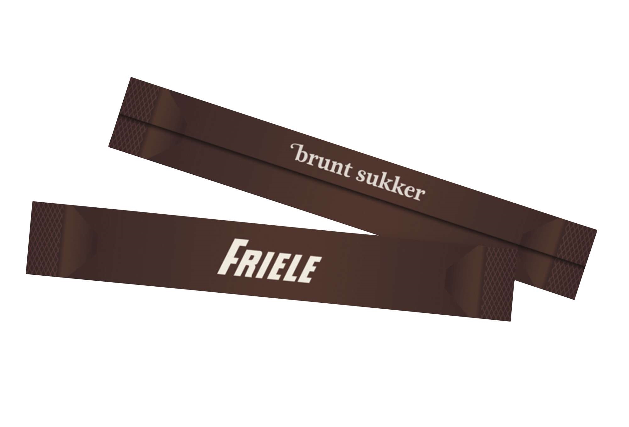 Sukkersticks friele brunt   900x4g