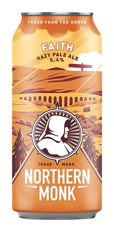 Northern monk faith hazy pale ale   5,4%   24x44cl