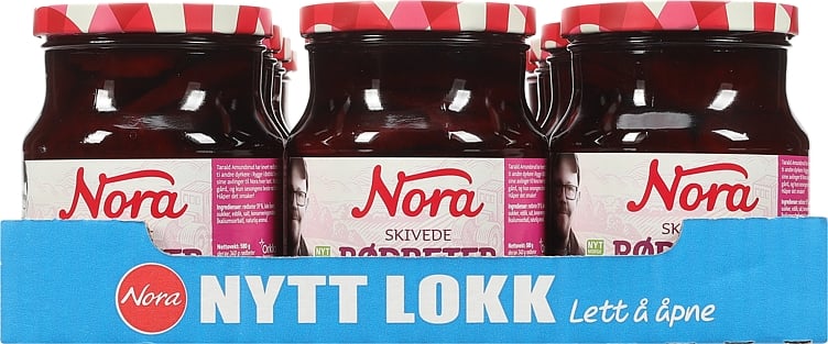 Skivede rødbeter        580g