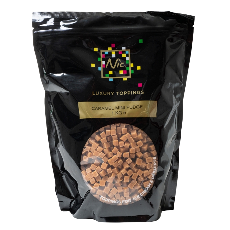 Karamellfudge mini strøssel     1kg