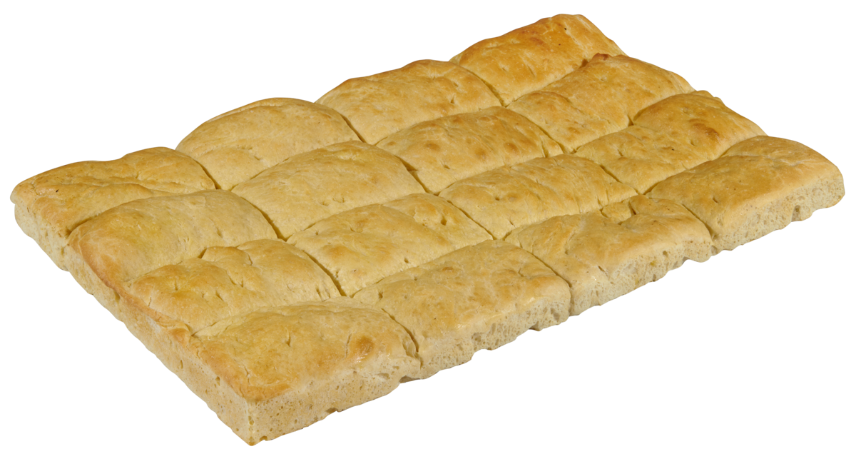 Focaccia pre-cut 16 biter x 5