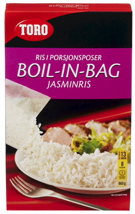 Jasminris boil in bag 960g