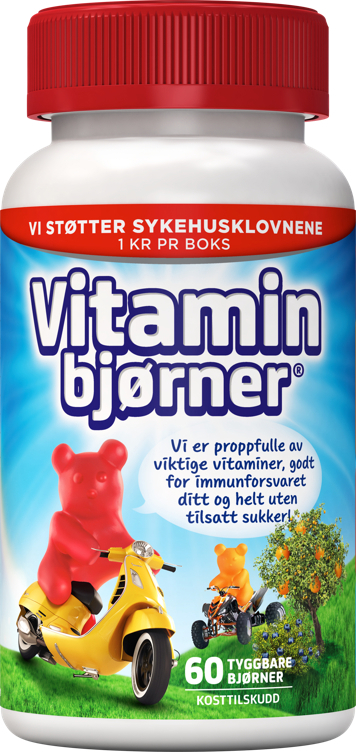Vitaminbjørner   60stk
