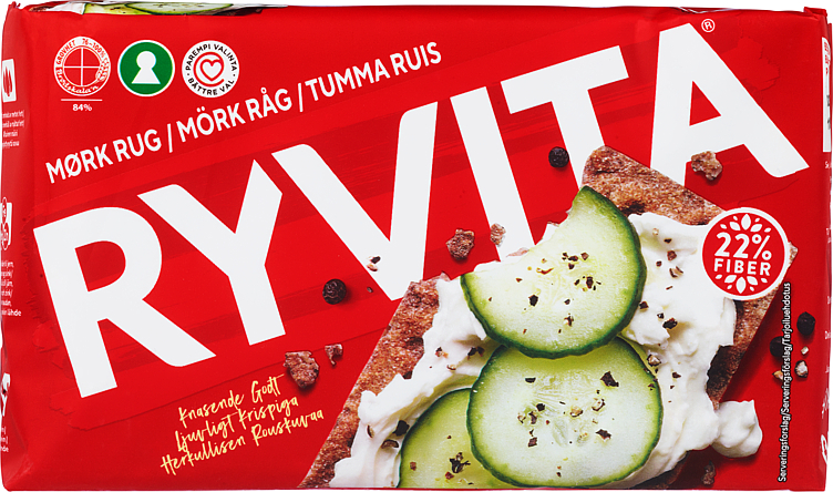 Ryvita knekkebrød rug 250g