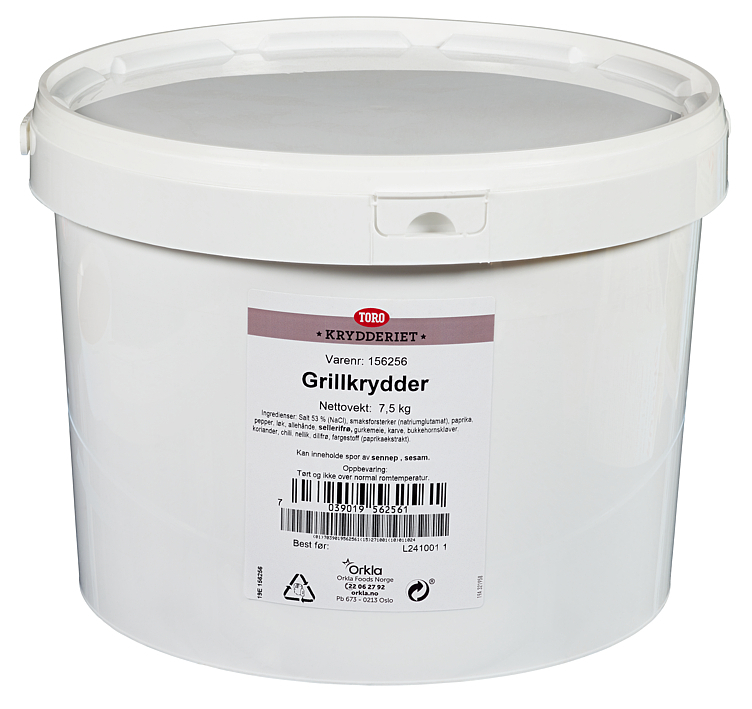 Grillkrydder  7,5kg