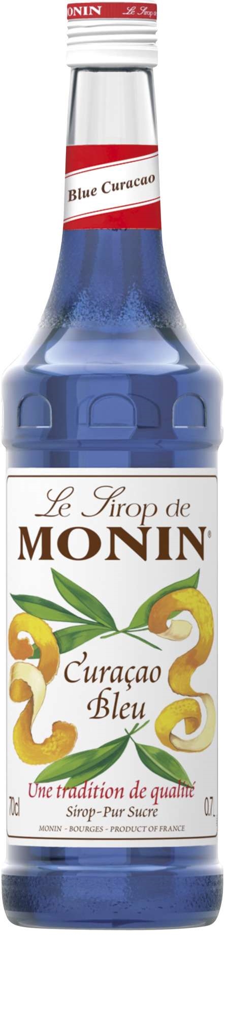 Monin blue curacao syrup  70cl