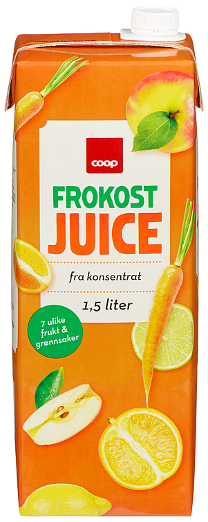 Frokostjuice  coop        1,5l