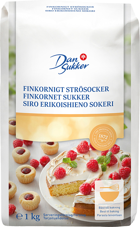 Finkornet sukker     1kg