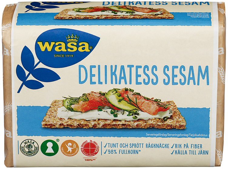 Wasa delikatess sesam   285g