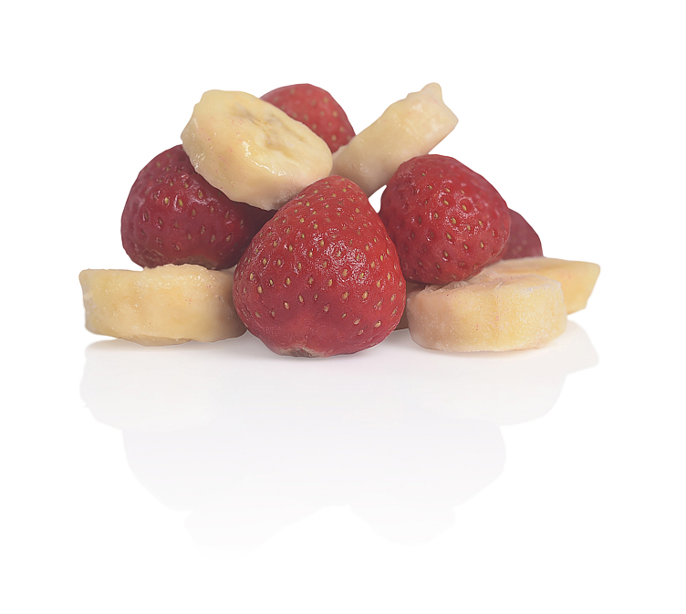 Smoothie jordbær/banan  800g