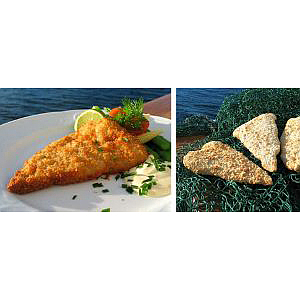 Torskefilet sprøbakt 140-160g   5kg