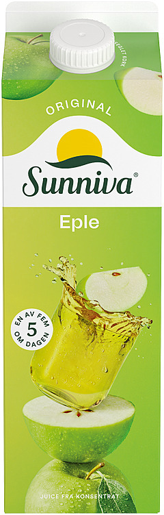Eplejuice original sunniva    1l