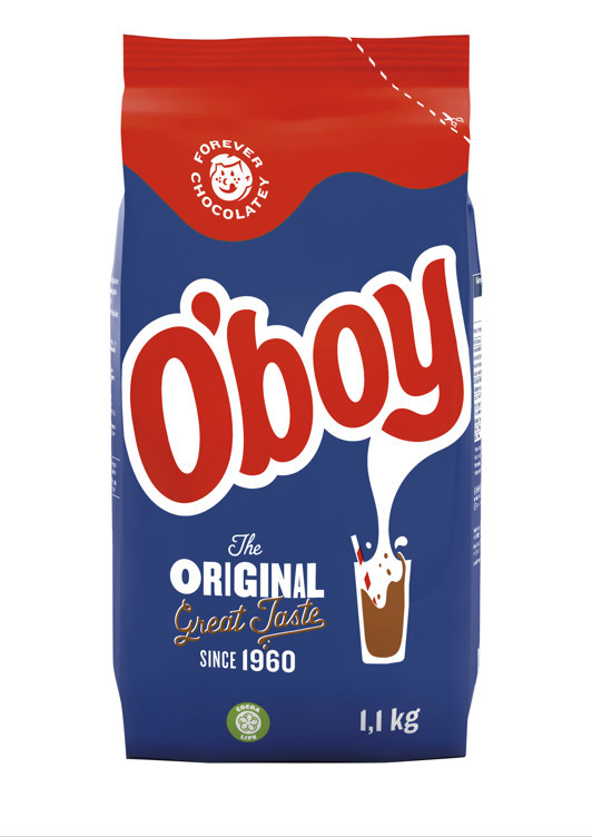 Oboy sjokoladedrikk original pose 1100g