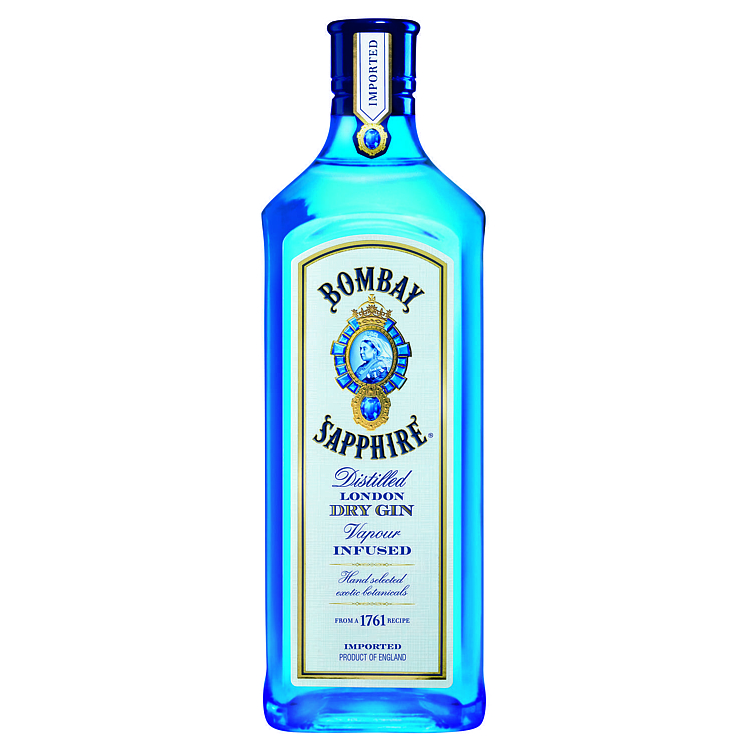 Bombay sapphire london dry gin  40%  70cl
