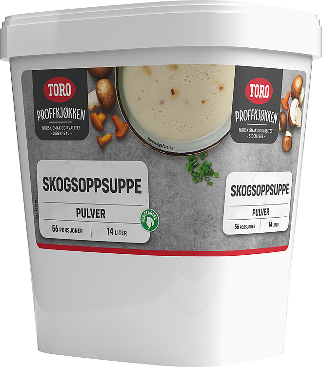 Skogsoppsuppe toro 14l  1kg
