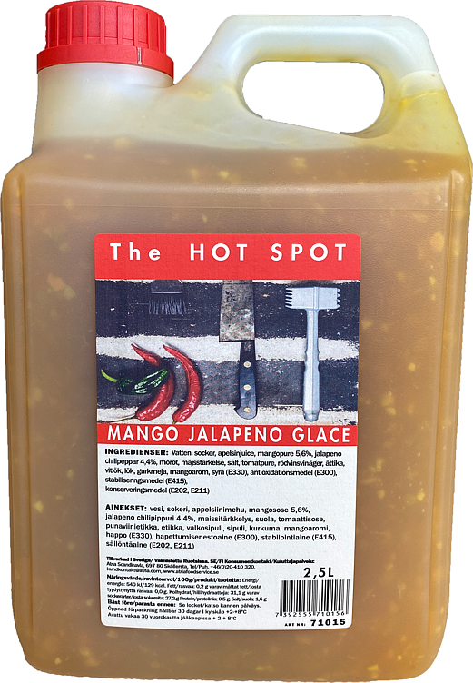 Mango jalep. glaze saus 2,5l