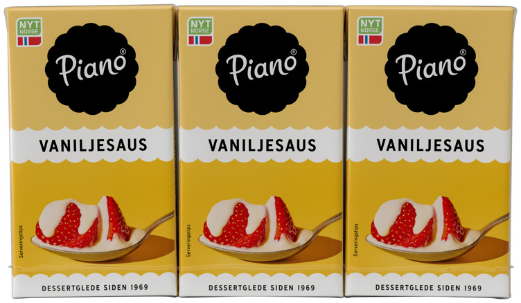 Piano vaniljesaus    750ml