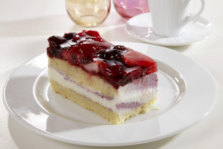 Skogsbærkake oppdelt 12biter