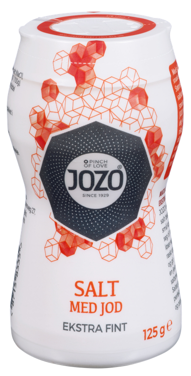 Jozo bordsalt m/jod 125g