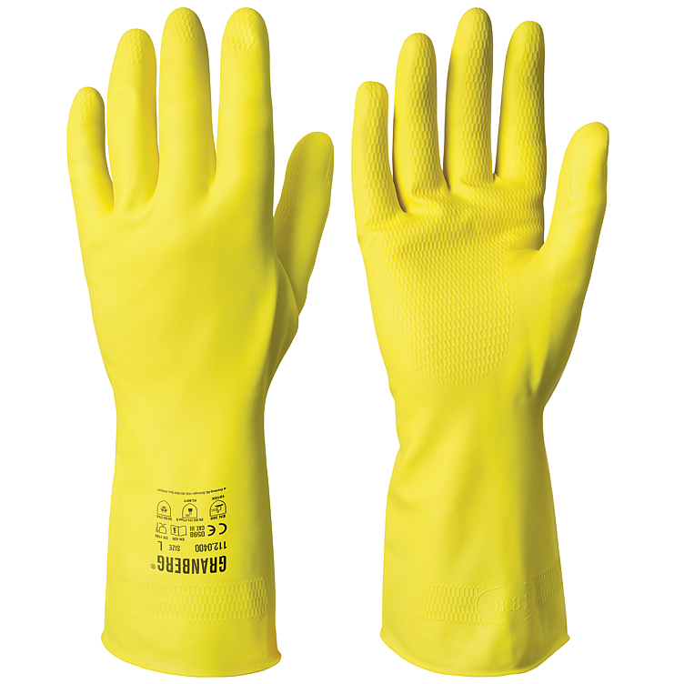 Aquatex cleanup gummihansker  s  1par