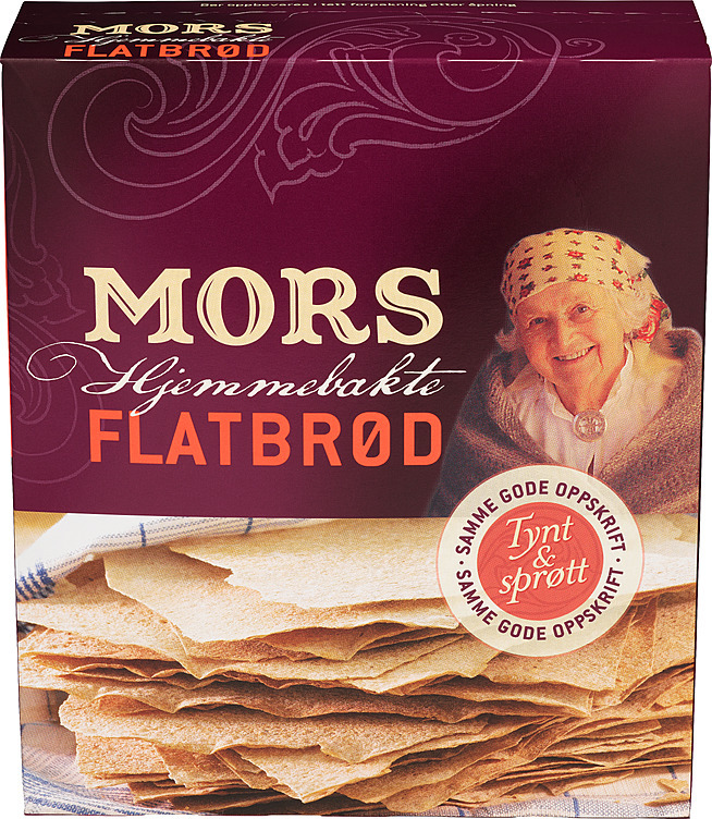 Flatbrød mors           520g