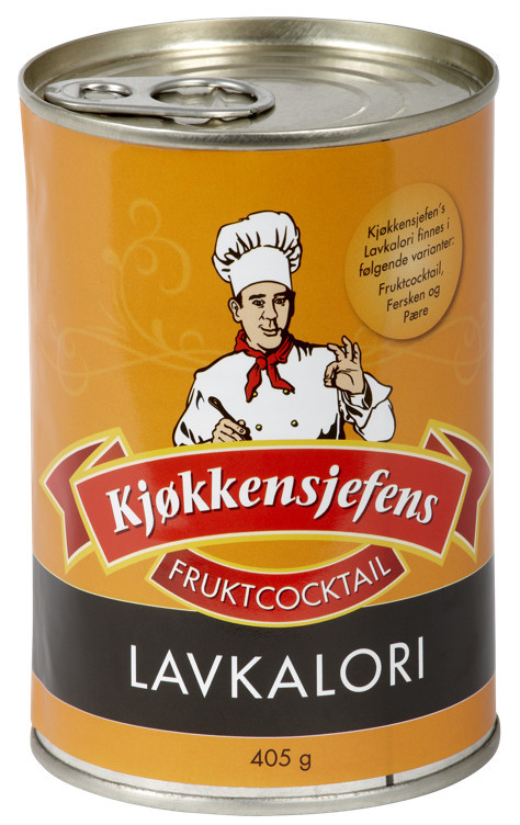 Fruktcoctail lavkalori ks         405g