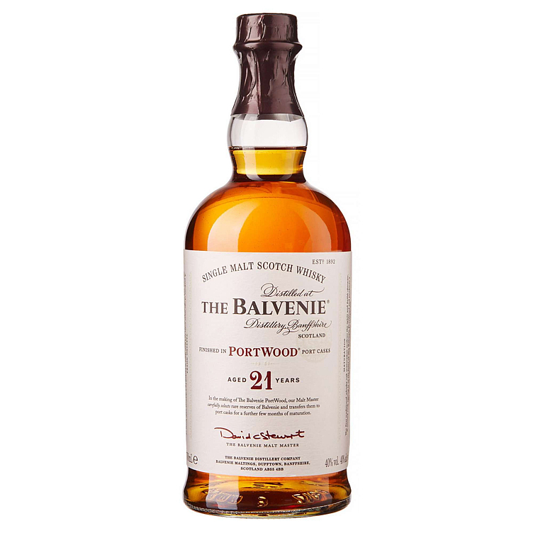 Balvenie portwood 21 y.o.  40%  70cl