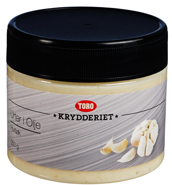 Urter i olje-hvitløk   350g