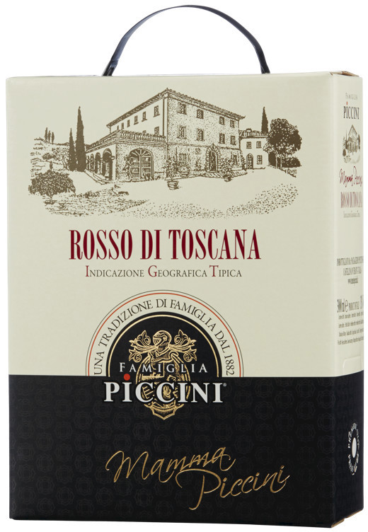 Piccini rosso de toscana   13%    3l