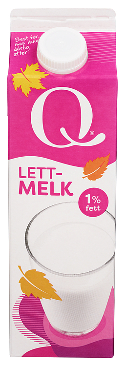 Lettmelk shh 1l