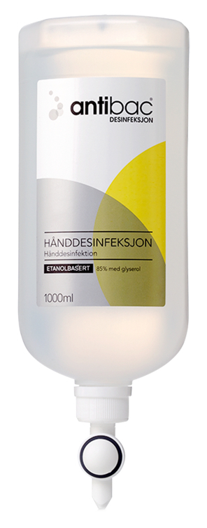 Antibac hånddesinfeksjon m/dosering   1000ml
