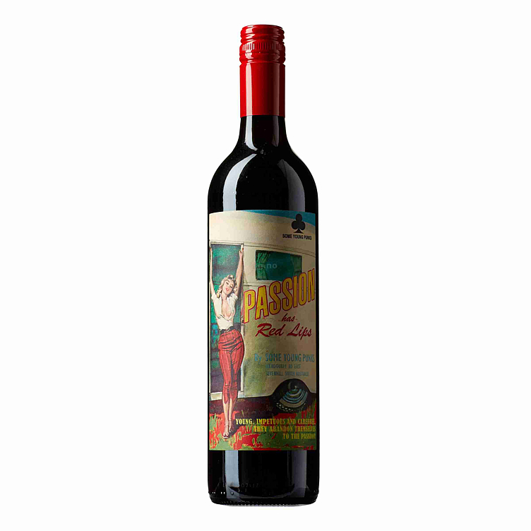Some young punks passion has red lips  13,5%  75cl