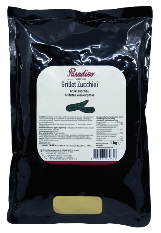 Paradiso grillet squash   1kg